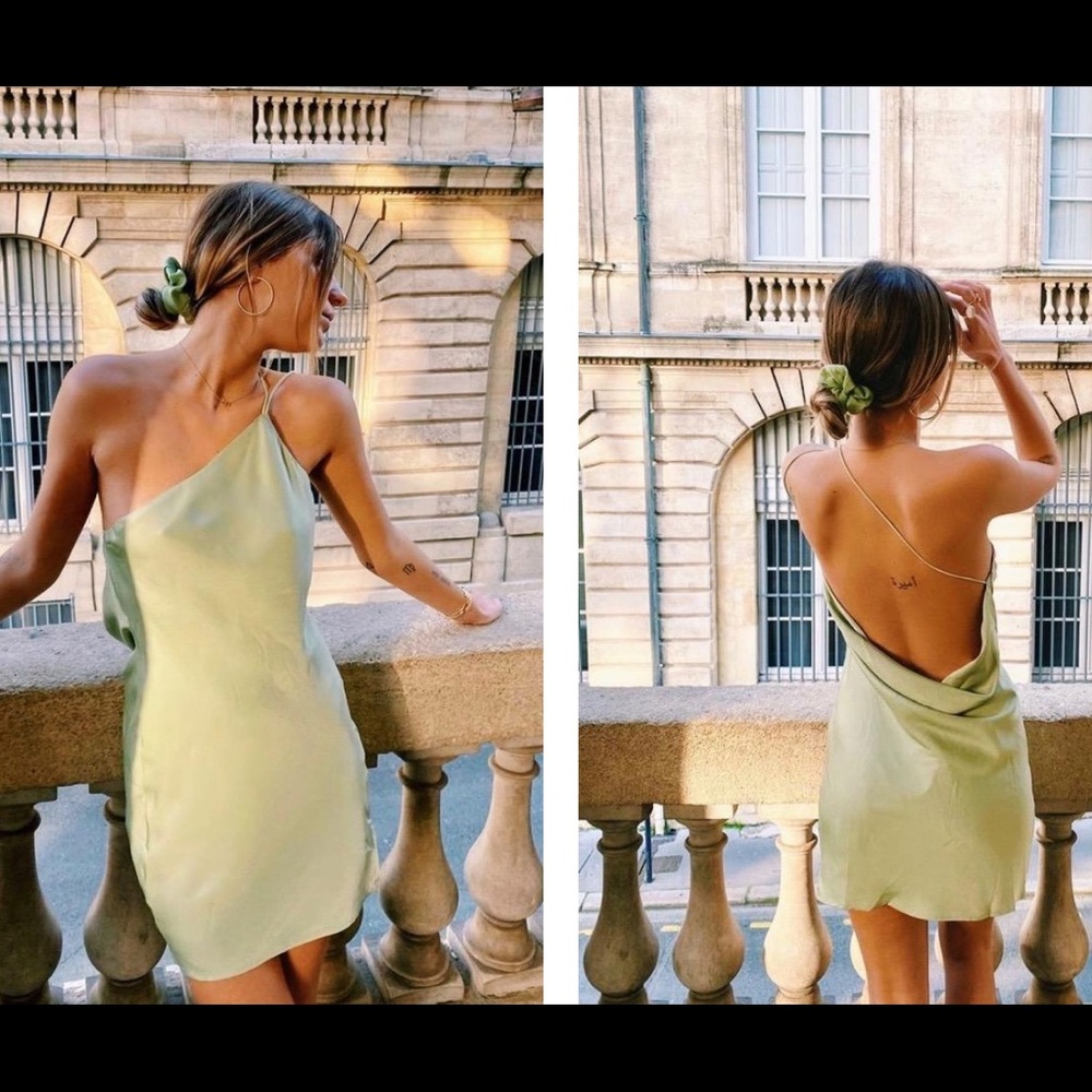 Verge girl one shoulder dress
